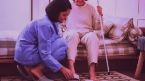 Elderly care givers in India