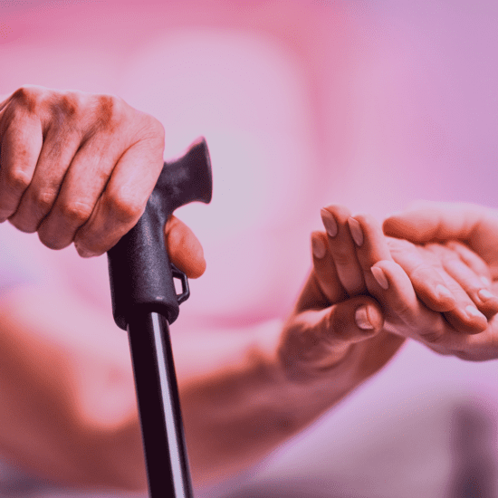 NRI family carefully evaluating elder care services in India