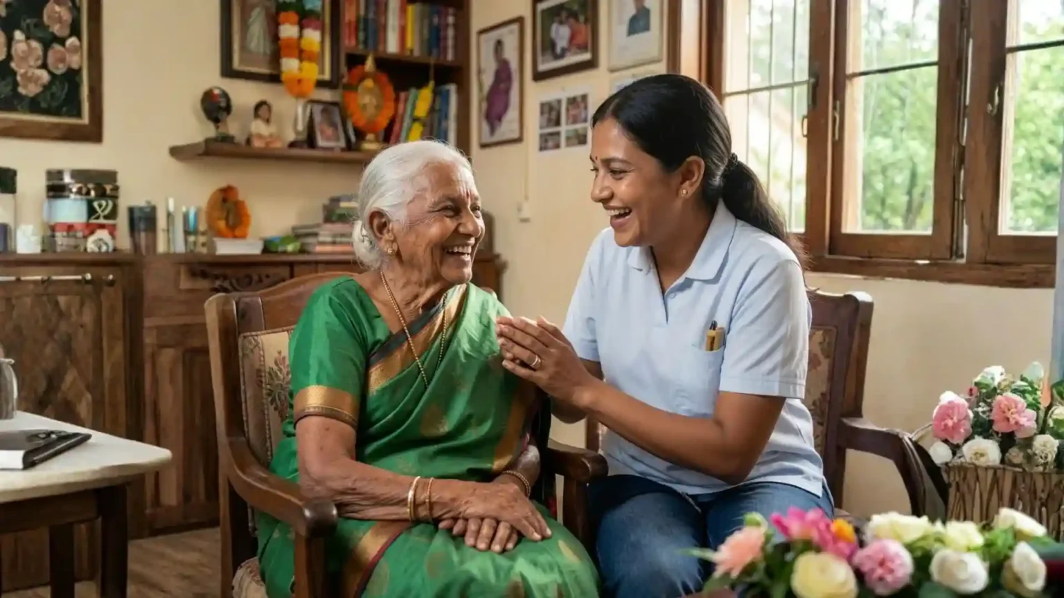 how to hire a reliable caregiver for elderly in Chennai
